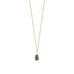 16" 14 Karat Gold Birthstone Necklace (January-December)