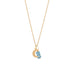 14 Karat Gold Rope Pendant Chain