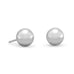 8mm Ball Stud Earrings