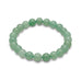 Green Aventurine Bead Stretch Bracelet