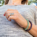 Green Aventurine Bead Stretch Bracelet