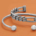 Men's Cuff Bracelet with Ball Ends - Matador Diamond