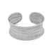 Concave Woven Cuff Bracelet