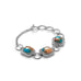 Spiny Oyster and Turquoise Toggle Bracelet - Matador Diamond