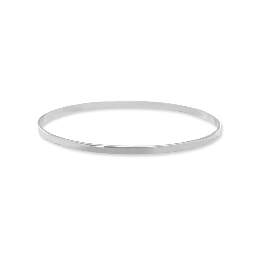 Individual Flat Bangle Bracelet