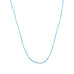 Endless Design Turquoise Magnesite and Cultured Freshwater Pearl Necklace