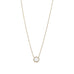 14 Karat Gold Plated Dancing CZ Necklace