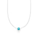 16" + 2" Floating Blue Magnesite Bead Necklace - Matador Diamond