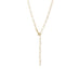 21" 14 Karat Gold Plated Paperclip Chain Necklace - Matador Diamond