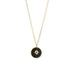 20" + 2" A Day to Night Delight! Mother of Pearl and Black Onyx Reversible Necklace - Matador Diamond