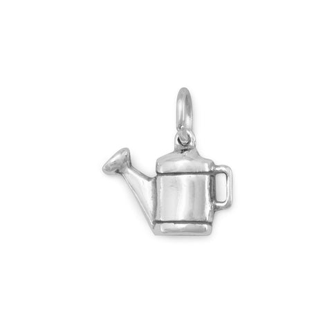 Oxidized 3D Outdoor Watering Can Charm