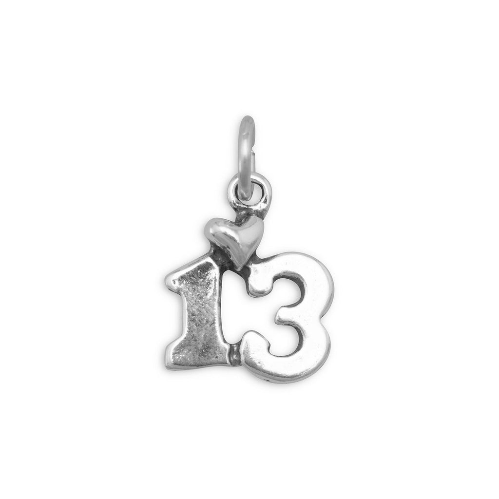 Oxidized 13 Charm