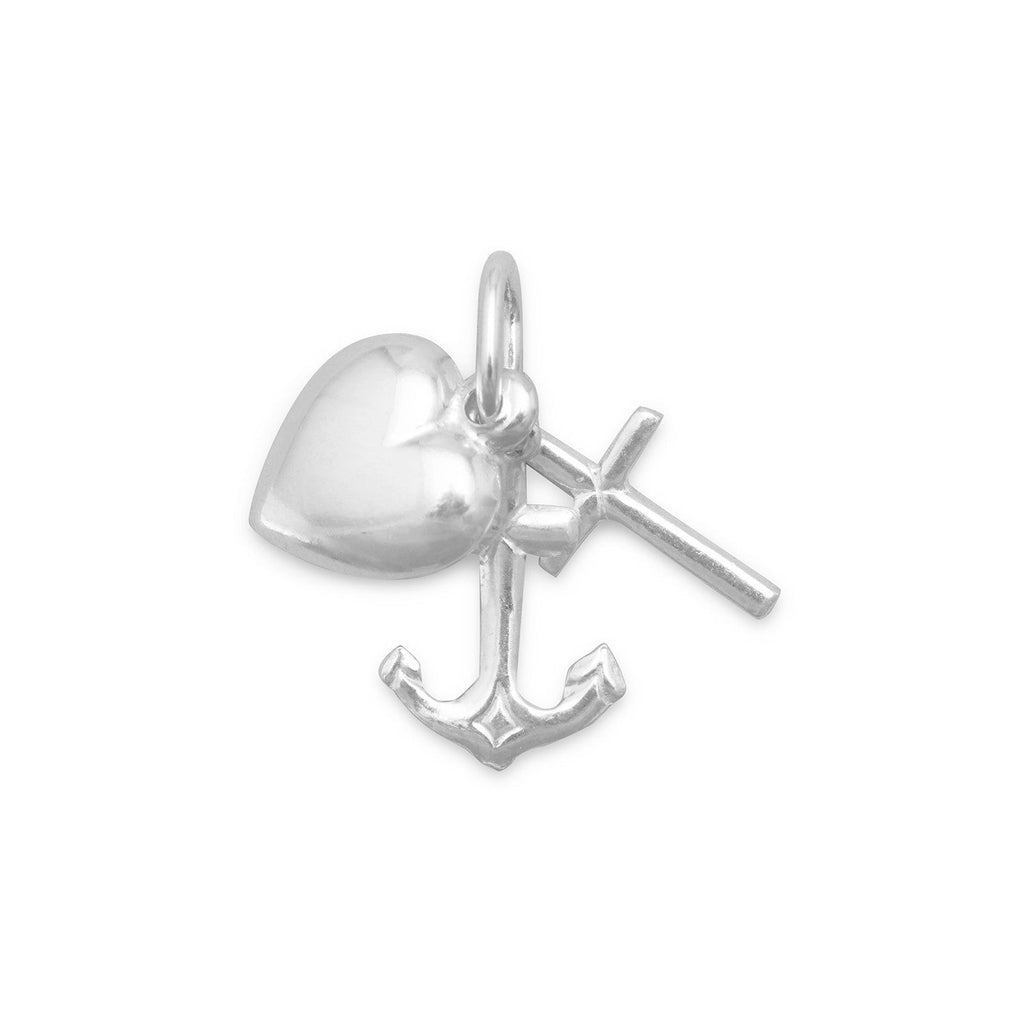 Faith - Hope - Charity Charm