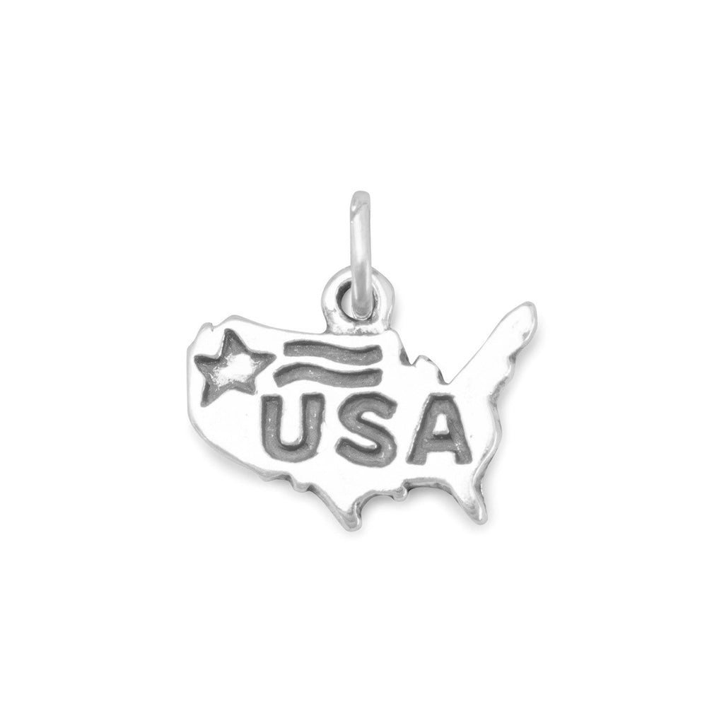 Oxidized U.S.A. Charm