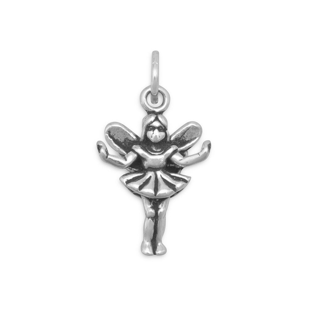 Oxidized 3D Fairy Charm