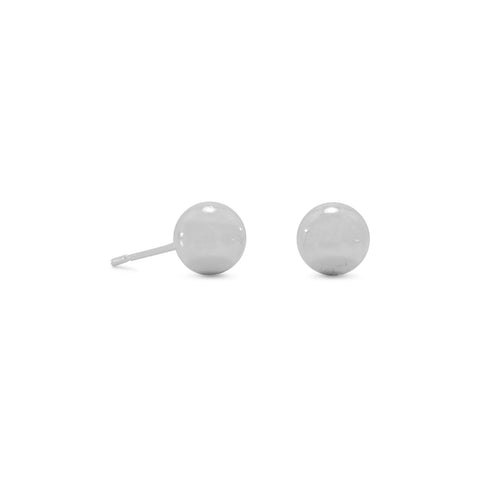 7mm Ball Stud Earrings