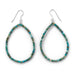 Ooh La La! Natural Turquoise Statement Earrings - Matador Diamond