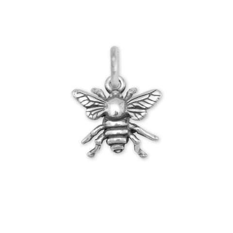 Oxidized 3D "BEE-utiful!" Bee Charm