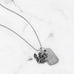 Engravable Small Dog Tag Pendant