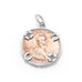 Oxidized Lucky Penny Holder Charm - Matador Diamond