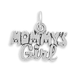 Oxidized Mommy's Girl Charm