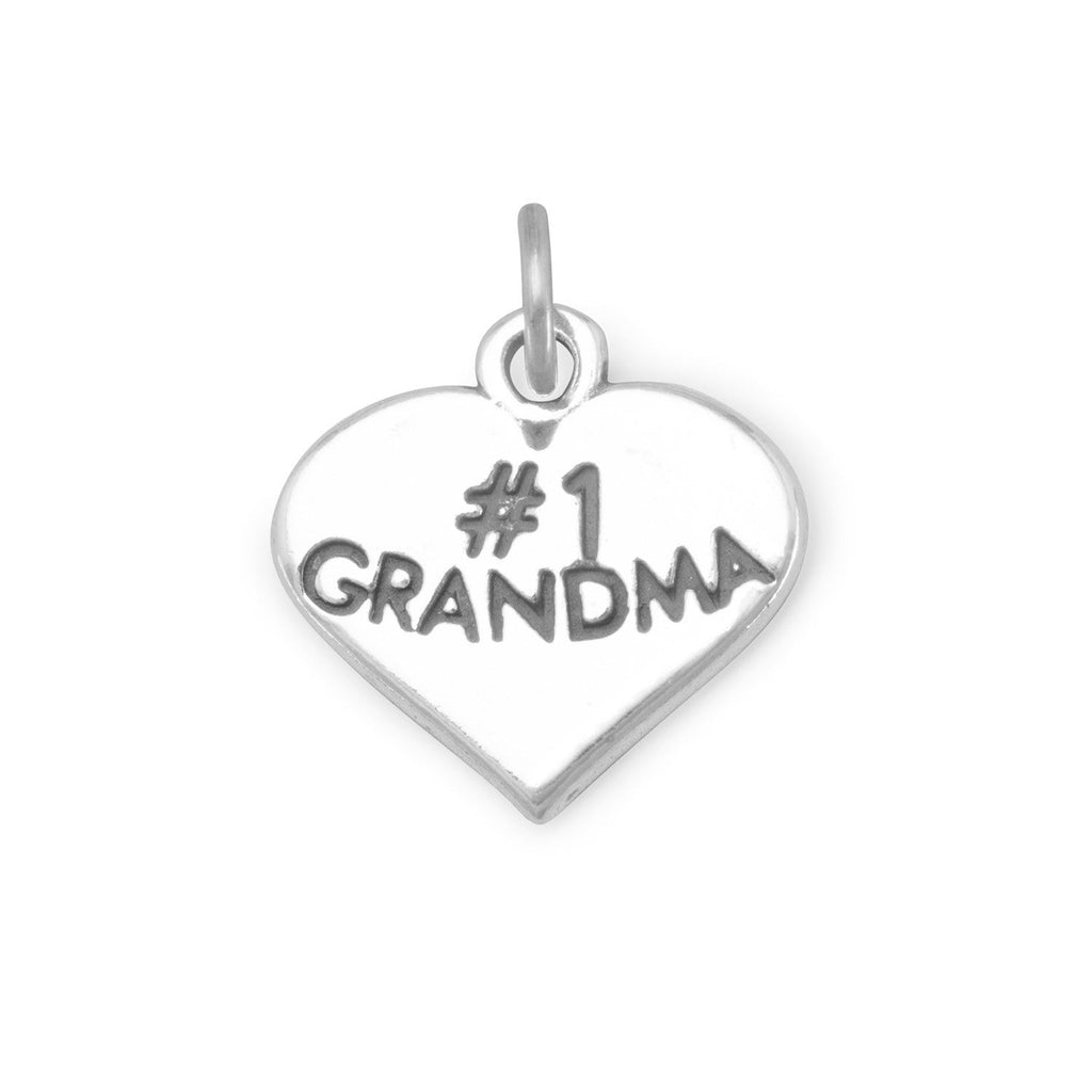 Oxidized #1 Grandma Charm