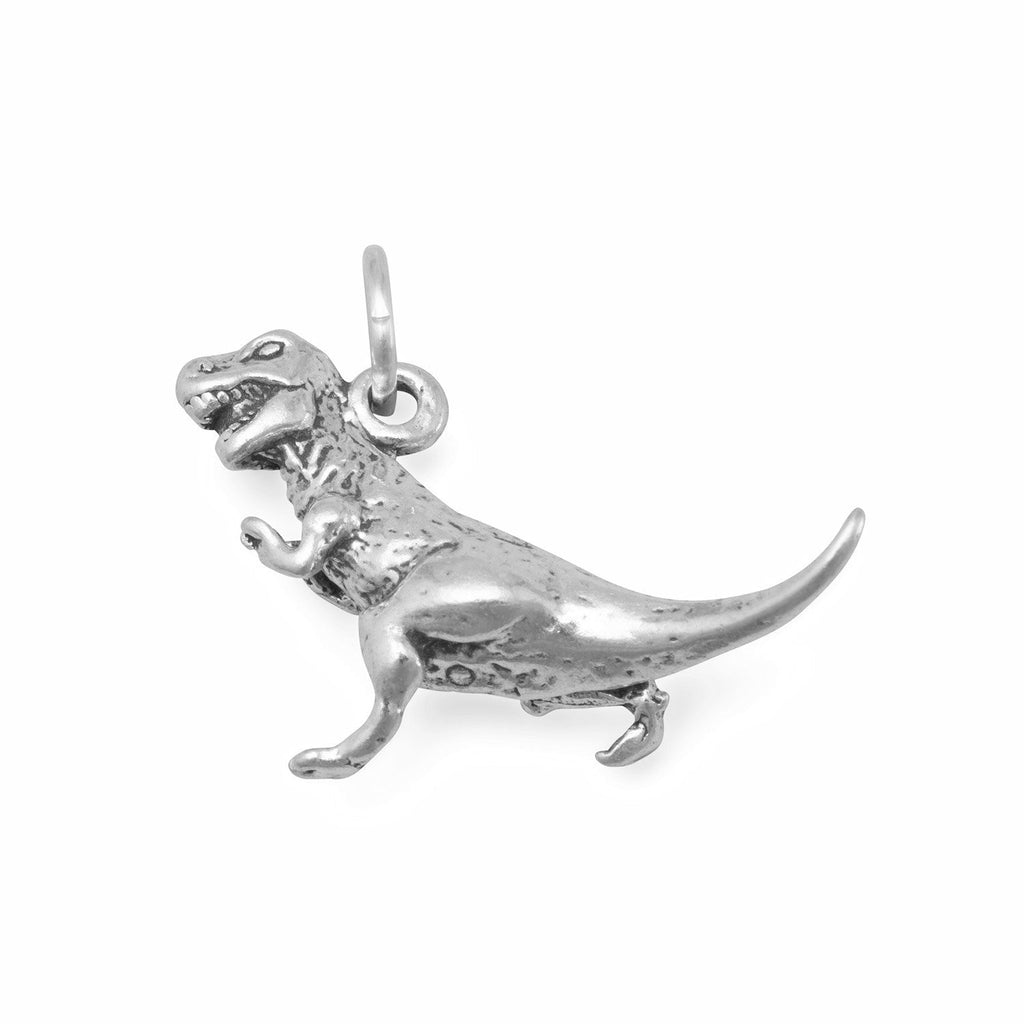 Oxidized 3D Tyrannosaurus Rex Charm