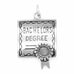 Oxidized Bachelors Degree Charm