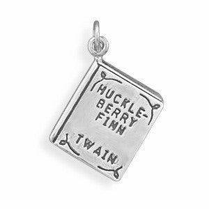 Huckleberry Finn Book Charm