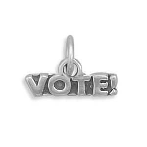 Oxidized Vote Charm