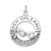 Oxidized New Orleans Mardi Gras Mask Charm