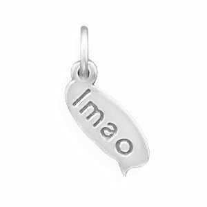 lmao Text Message Charm