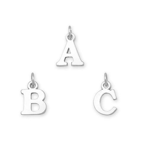 Oxidized Alphabet Charm (A-Z)