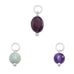 Gem Drop Birthstone Charm (January-Decemeber)