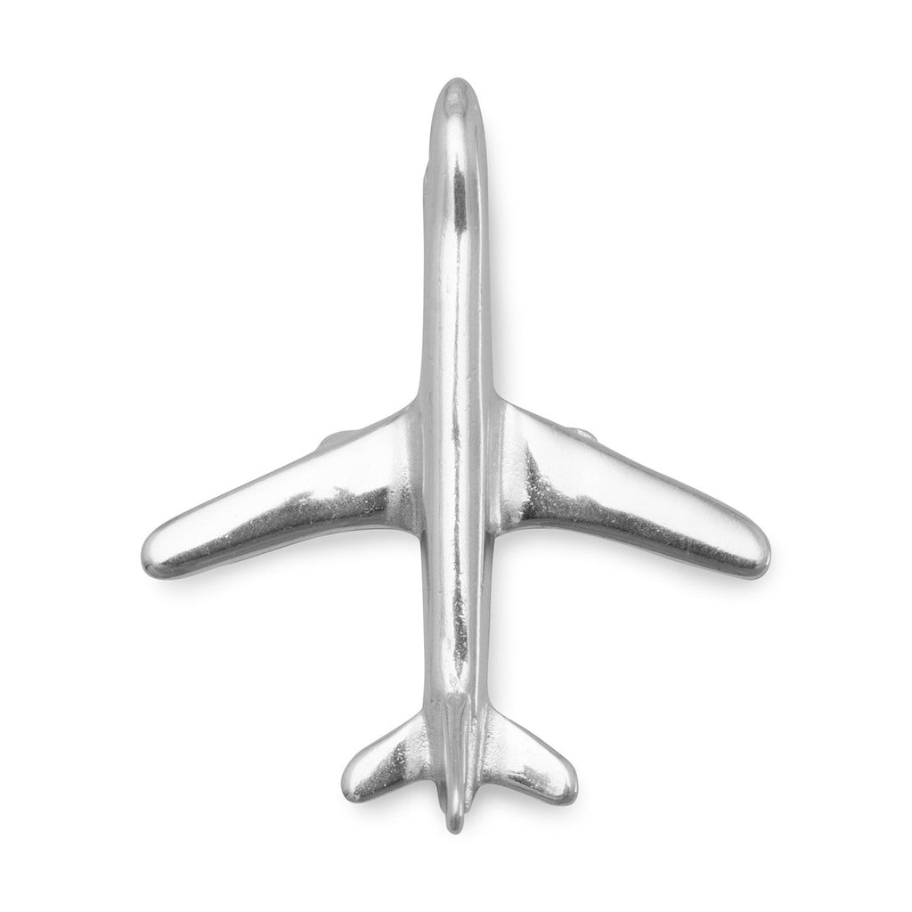 Polished 3D Jet Charm