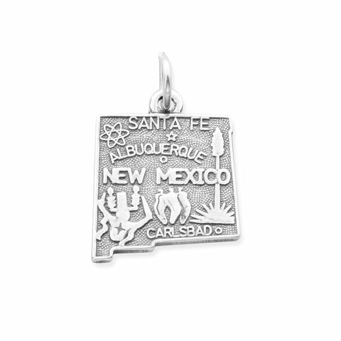 Oxidized New Mexico State Charm