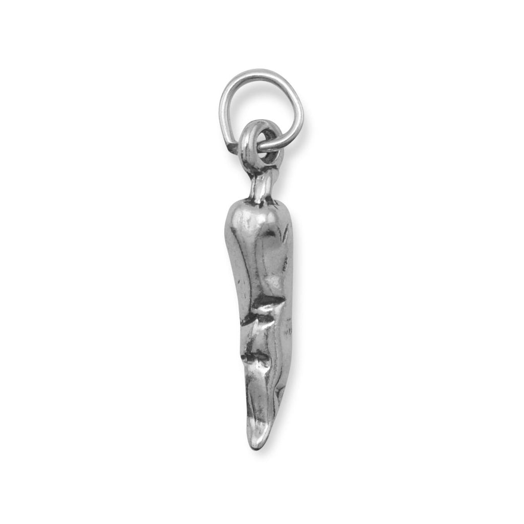 Oxidized 3D Chile Pepper Charm