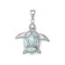 Larimar Turtle Pendant