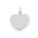 Engravable Heart Pendant