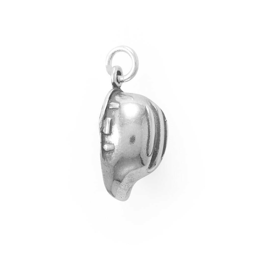 Safety First! Oxidized 3D Hard Hat Charm