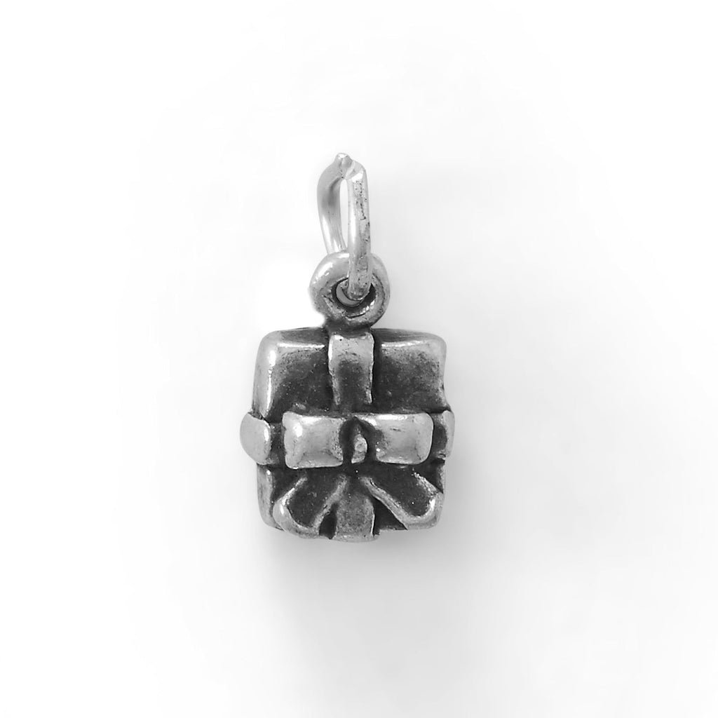 Oxidized 3D Present Charm