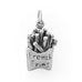 Yum! Oxidized 3D French Fries Charm