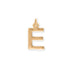 14 Karat Gold Plated Polished Letter Charm (A-Z)