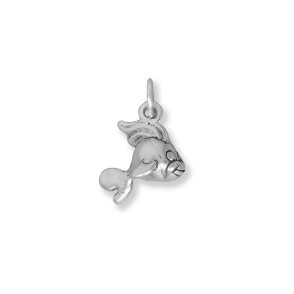 Oxidized 3D FIN-tastic Goldfish Charm