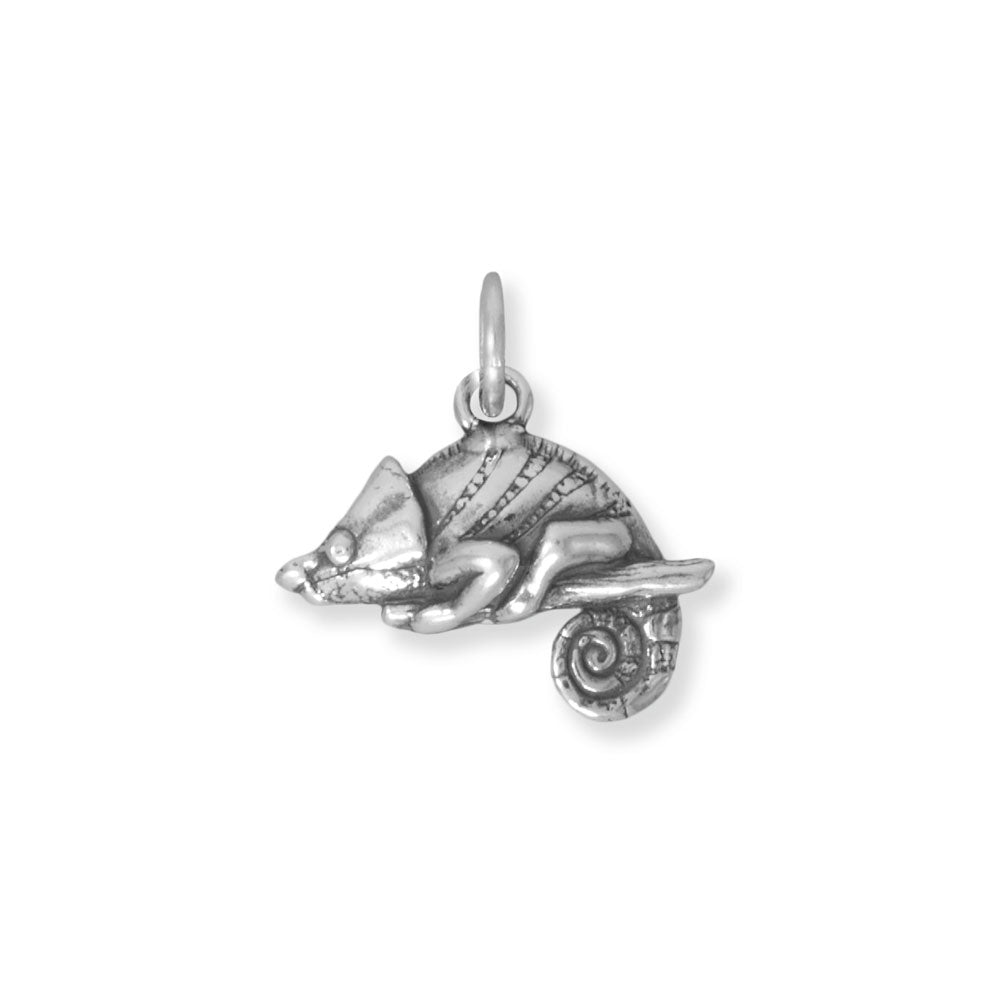 Oxidized 3D Chill Chameleon Charm