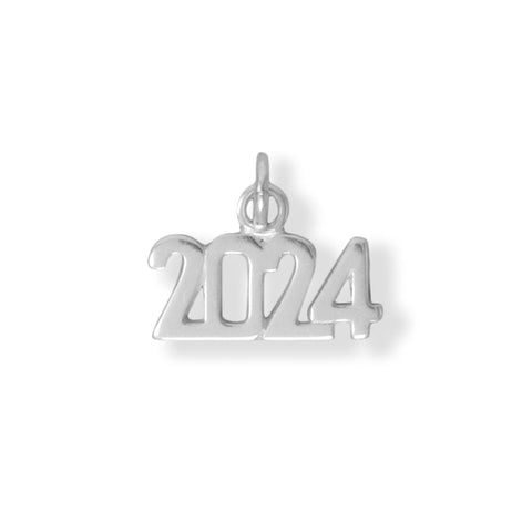 Celebrate! Oxidized 2024 Charm