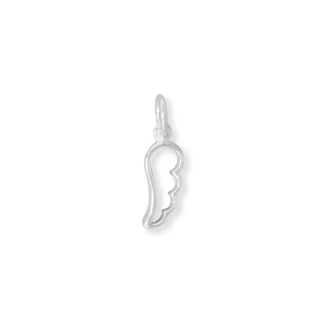 Polished Cut Out Angel Wing Charm