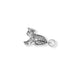 Oxidized 3D Enchanting Frog Prince Charm