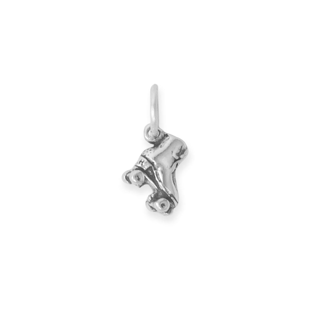 Oxidized 3D Roller Skate Charm