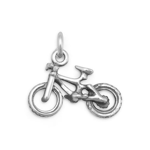 Oxidized 3D Bicycle Charm